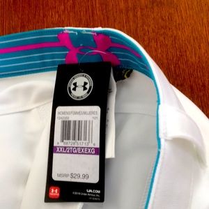 Women’s UA White XXL Softball Sliding pants